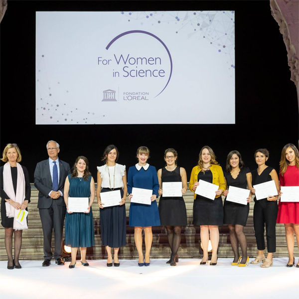Les nominées du concours Oréal-Unesco dont une ancienne étudiante de l'ICES