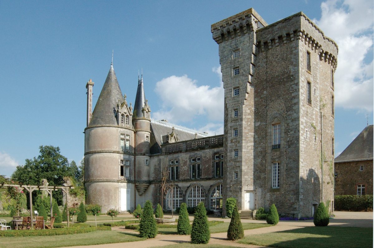 Le château de la Flocellière en Vendée