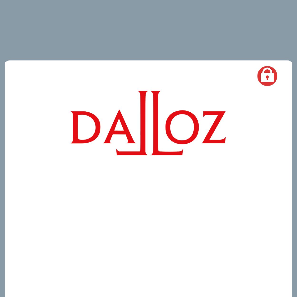 visuel Dalloz 