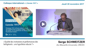 Podcast du colloque International "L'année 1917"