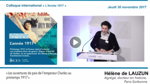 Podcast du colloque International "L'année 1917"