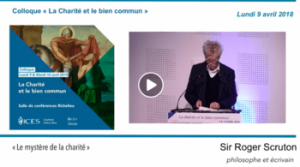 Podcast du colloque à l'ICES "La charité et le bien commun"