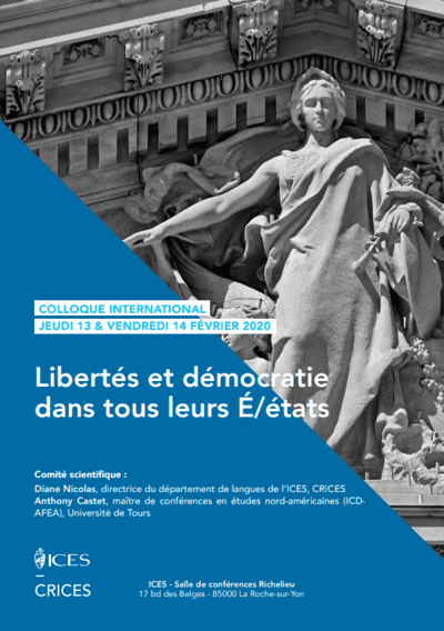 Colloque à l'ICES - "Libertés et démocratie dans tous leurs états"