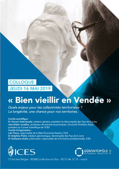 Colloque à l'ICES - Bien vieillir en Vendée