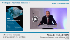 Podcast du colloque de l'ICES : "Nouvelles menaces"