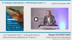 Podcast du colloque International "1918 : Demain la paix ?"