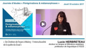 Podcast de la journée d'études à l'ICES "Pérégrinations et métamorphoses..."