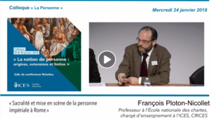 Podcast du colloque "La Personne"
