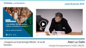 Podcast du colloque "La Personne"