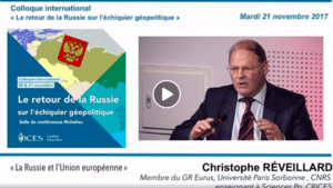 Podcast du colloque International de l'ICES "Le retour de la Russie..."