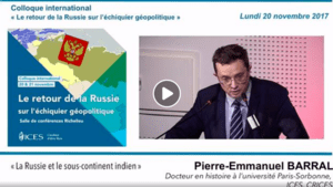 Podcast du colloque International de l'ICES "Le retour de la Russie..."