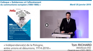 Podcast du colloque de l'ICES : "Solidarnosc..."