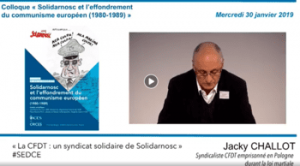 Podcast du colloque de l'ICES : "Solidarnosc..."
