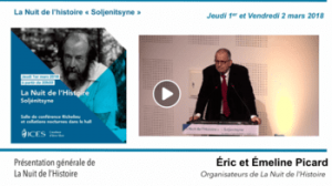 Podcast de la Nuit de l'Histoire à l'ICES "Soljenitsyne"