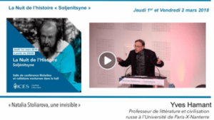Podcast de la Nuit de l'Histoire à l'ICES "Soljenitsyne"