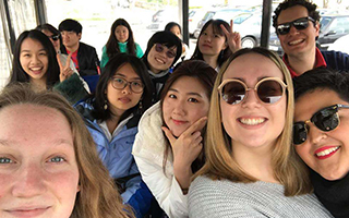 Les étudiants étrangers et les Icessiens visite la Vendée grâce à l'association Globo