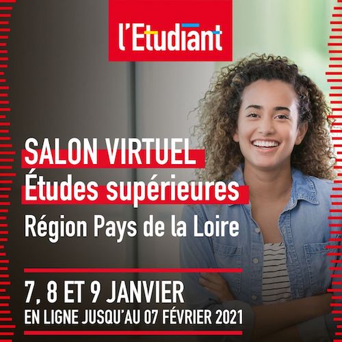 Salon virtuel L'Étudiant - 7, 8 et 9 janvier 2021