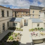 Cour d'honneur du bâtiment Saint Benoît
