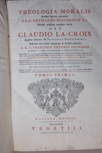 Theologia morum, de Busenbaum et La Croix