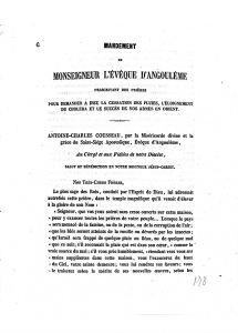 Mandement Angoulême