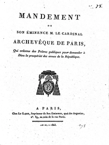 Mandement Paris