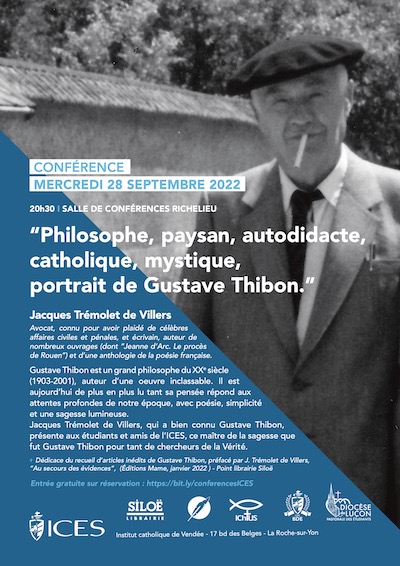 2022 09 28 Gustave Thibon