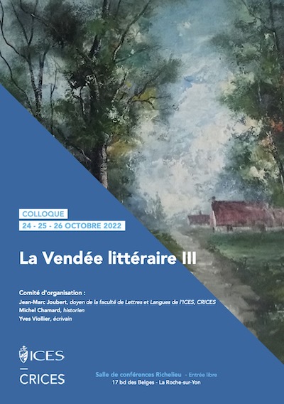 2022 10 24 COLLOQUE VENDEE LITTERAIRE