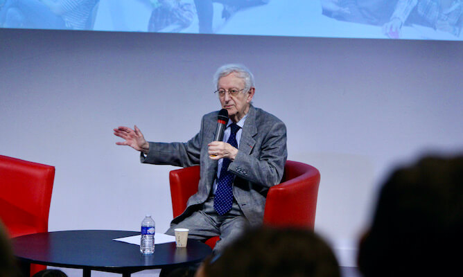 image michael edwards, académicien, leçon inaugurale