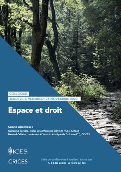 2023 11 23 24 ESPACE ET DROIT Couverture