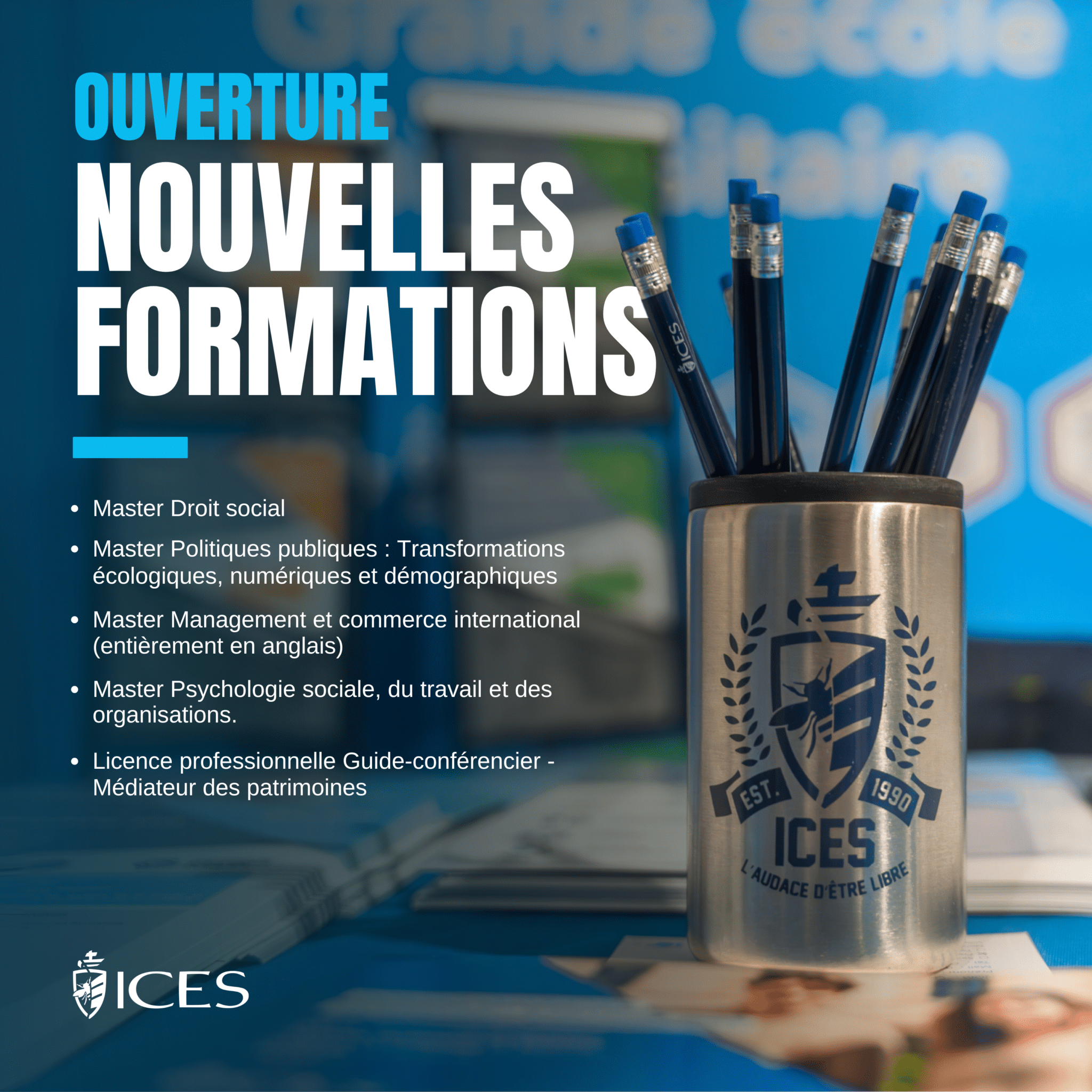 5 Nouvelles Formations