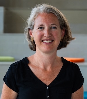 Hélène Drouineau, responsable du foyer de l'ICES